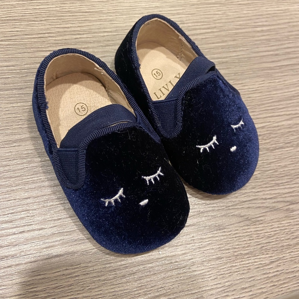 lively boys velvet loafers